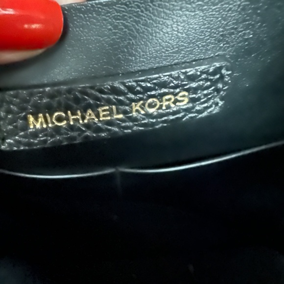 Michael Kors black leather backpack - Picture 2 of 3